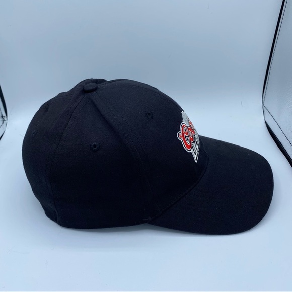 Coors Light Logo Baseball Hat Cap Black Fitted Stretch Y2K Beer Embroidered - Picture 6 of 10